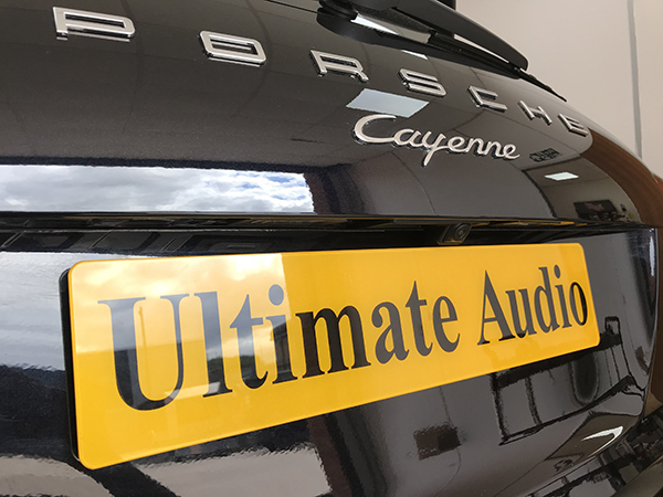 Reversing Camera installed to a Porsche Cayenne