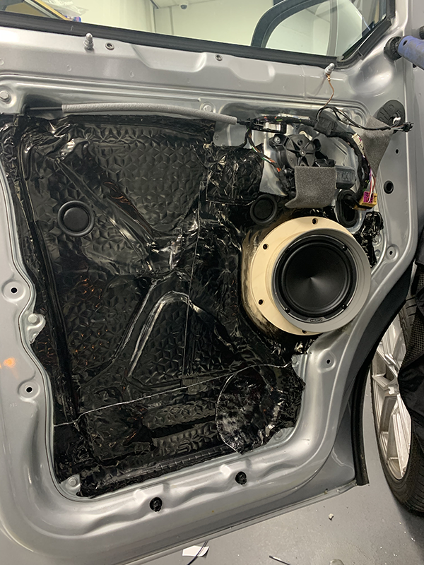 VW Transporter speaker upgrade